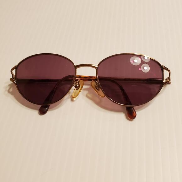 Vintage SFEROFLEX eyeglasses frame 2447 Made in Italy 54x17x130 Aviator style - Picture 1 of 9